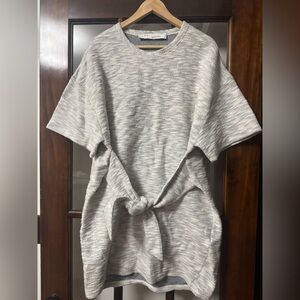 IRO Heather Gray Knit Top